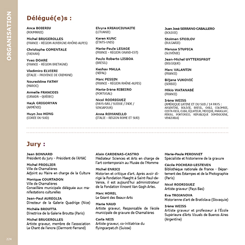 10e Triennale Mondiale de l'Estampe - du 11 octobre au 9 novembre 2014 - Chamalières (63400)