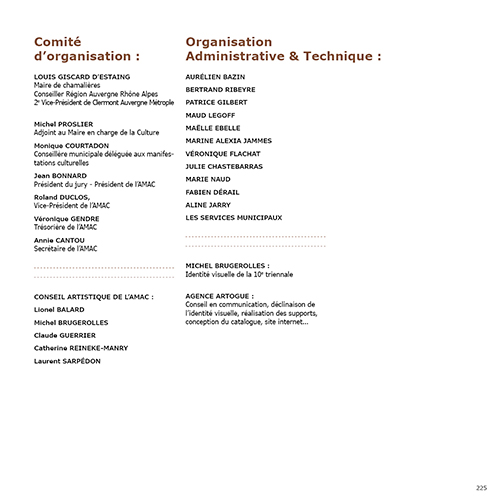 10e Triennale Mondiale de l'Estampe - du 11 octobre au 9 novembre 2014 - Chamalières (63400)