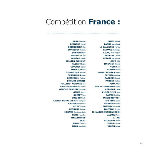 11e Triennale Mondiale de l'Estampe - du 25 septembre au 7 novembre 2021 - Chamalières (63400)