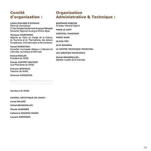 11e Triennale Mondiale de l'Estampe - du 25 septembre au 7 novembre 2021 - Chamalières (63400)