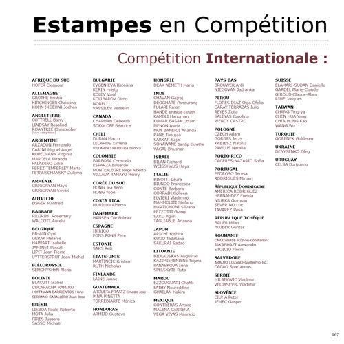 9e Triennale Mondiale de l'Estampe - du 11 octobre au 9 novembre 2014 - Chamalières (63400)