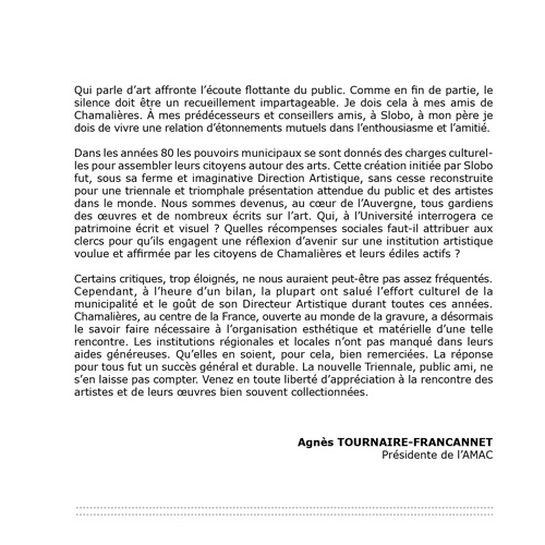 9e Triennale Mondiale de l'Estampe - du 11 octobre au 9 novembre 2014 - Chamalières (63400)